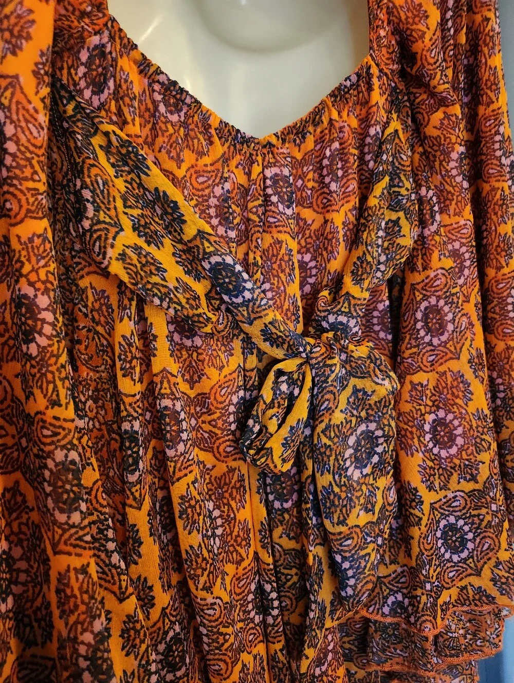 Free People Gabi Tunic Trapeze Dress Size S